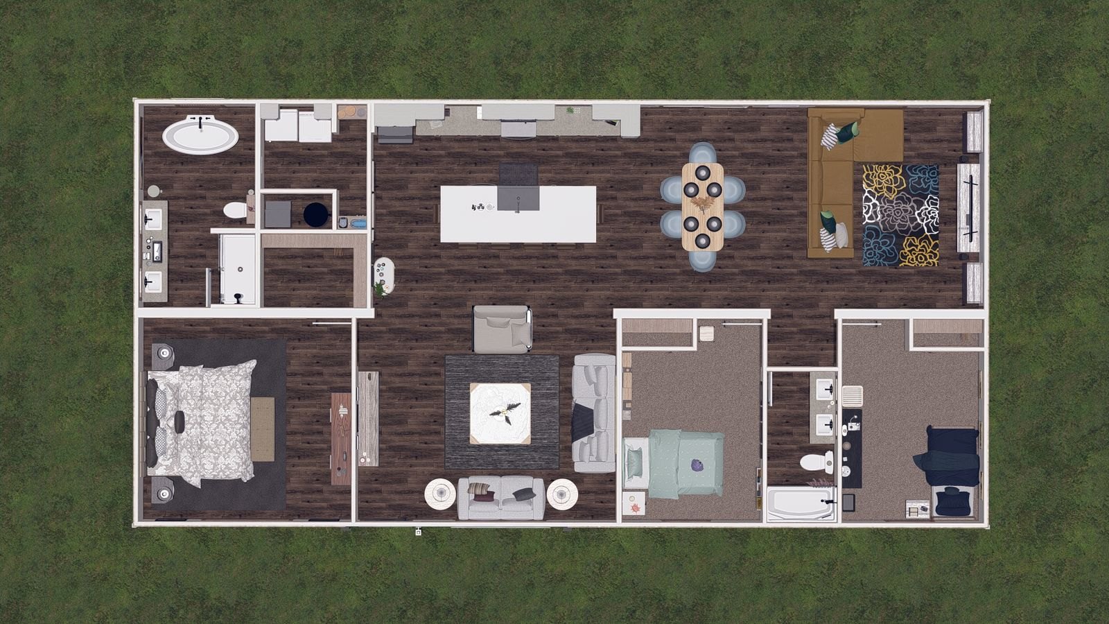 3D floor plan