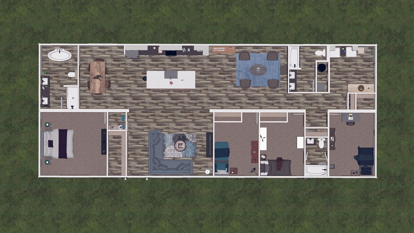 3D floor plan