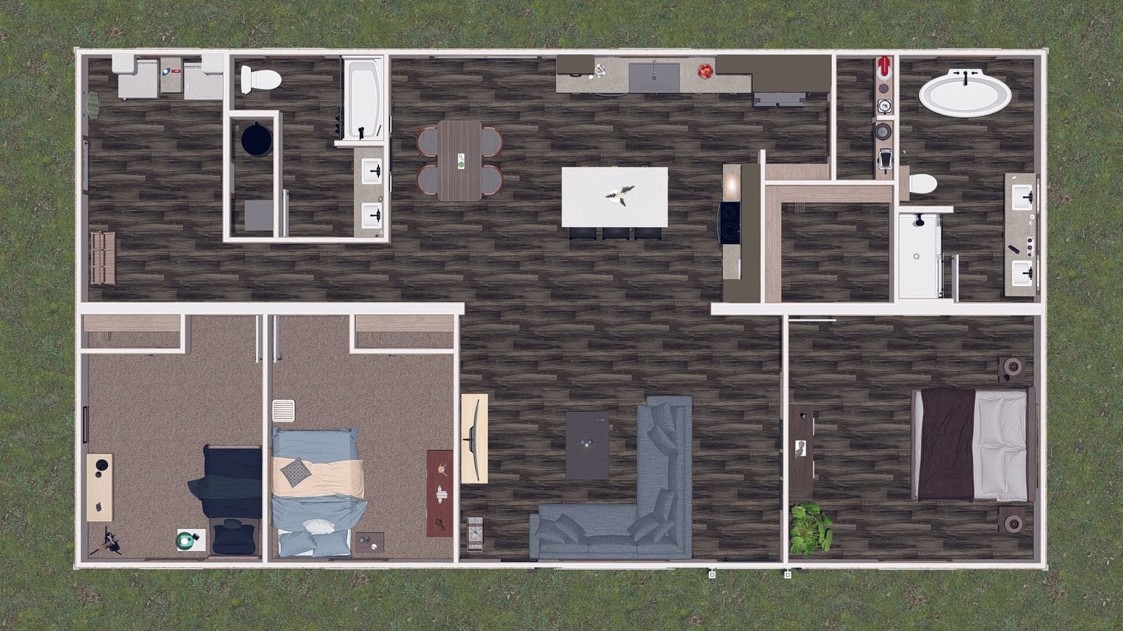 3D floor plan